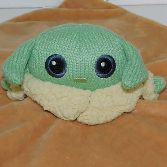 Hallmark Star Wars The Mandalorian The Child Grogu Baby Yoda Security Blanket - Picture 2 of 8